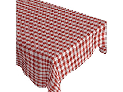 Voksdug Rulledug 1.4x20 m Rød og Hvid ternet