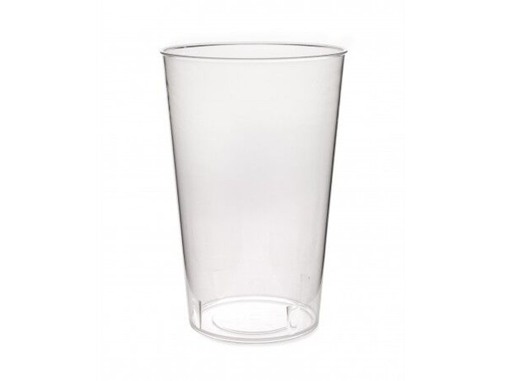 Plastglas Verive flergangs 50cl Ø90mm PP klar