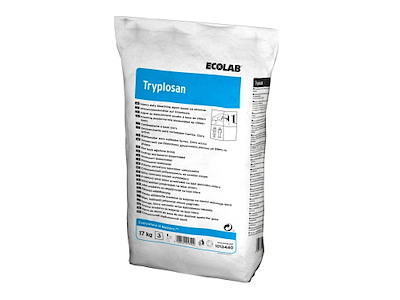 Tøjvask blegemiddel pulver Tryplosan med klor 17 kg