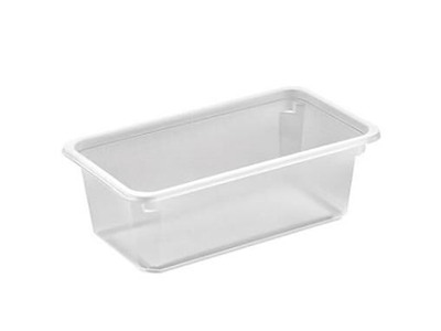 Plastbakke Kageboks K2182-1E 1-rum 710 ml 179x98x60 mm PP Klar
