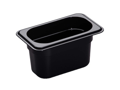 Kantine Cambro 1/9GN 0.85L 17.6x10.8x10cm Polycarbonat Sort