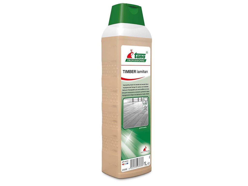 Vaskepleje uden voks TIMBER lamitan u farve/parfume t laminat og trægulve 1 ltr