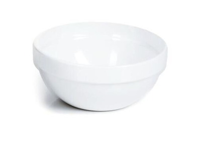 Skål 2.5 ltr Ø23x10.5 cm Melamin Hvid