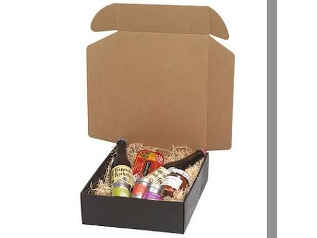 Gaveæske 325x255x86mm Lille Sort Fragment