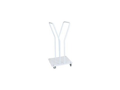 Affaldsstativ Hvid til Papirsæk