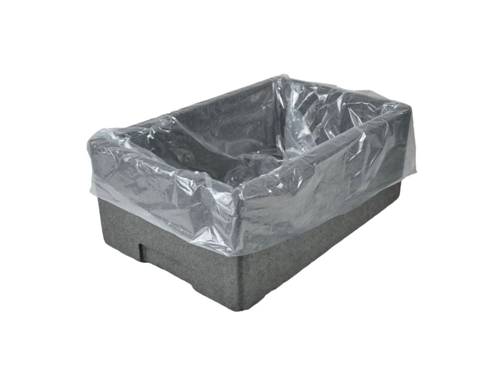 Indlægspose 620/200x630 mm 30 my Foringspose PE Klar