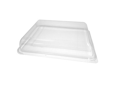 Låg K 534501-1  34.5x26.5x6.4 cm Lille Firkant APET Klar 45398