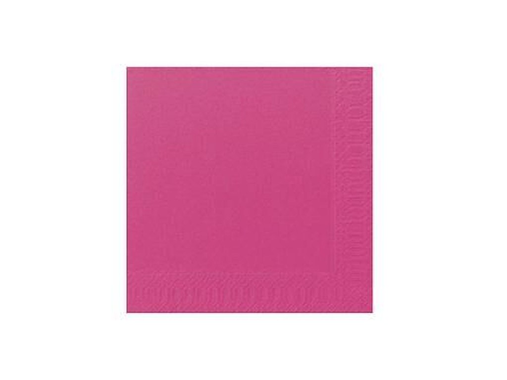 Serviet Duni 33x33cm 3-lag Fuchsia