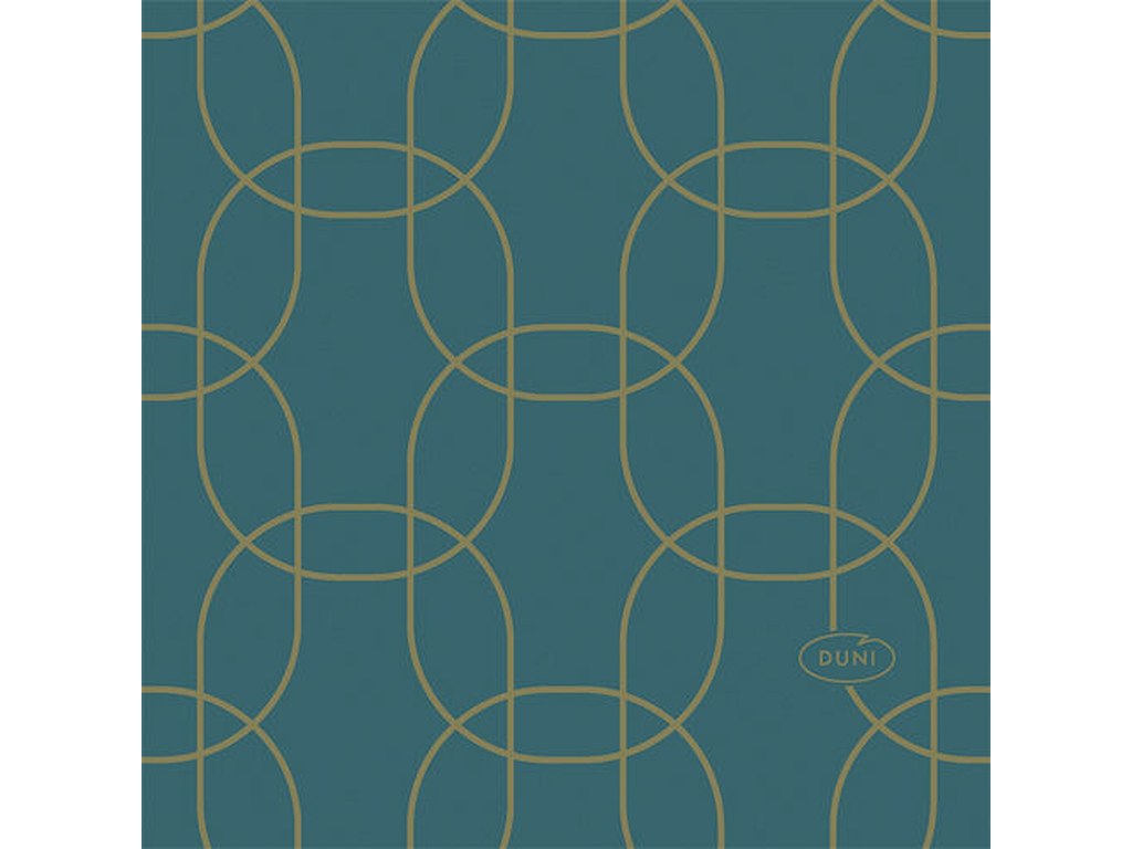 Serviet Dunisoft Airlaid 20x20cm Golden Deco