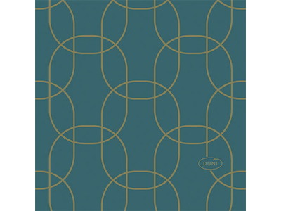 Serviet Dunisoft Airlaid 20x20cm Golden Deco