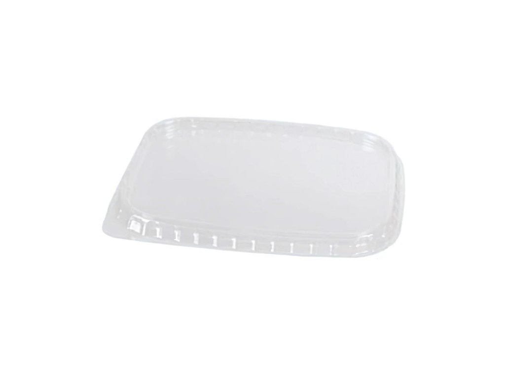 Plastlåg Catersource 105x140 mm Firkantet RPET Klar