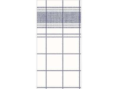 Serviet Airlaid 1/8-fold 40x40cm Blå Nadeem til Bestik