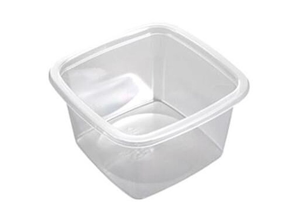 Bakke M40-57 350 ml 102x102x57 mm APET Klar
