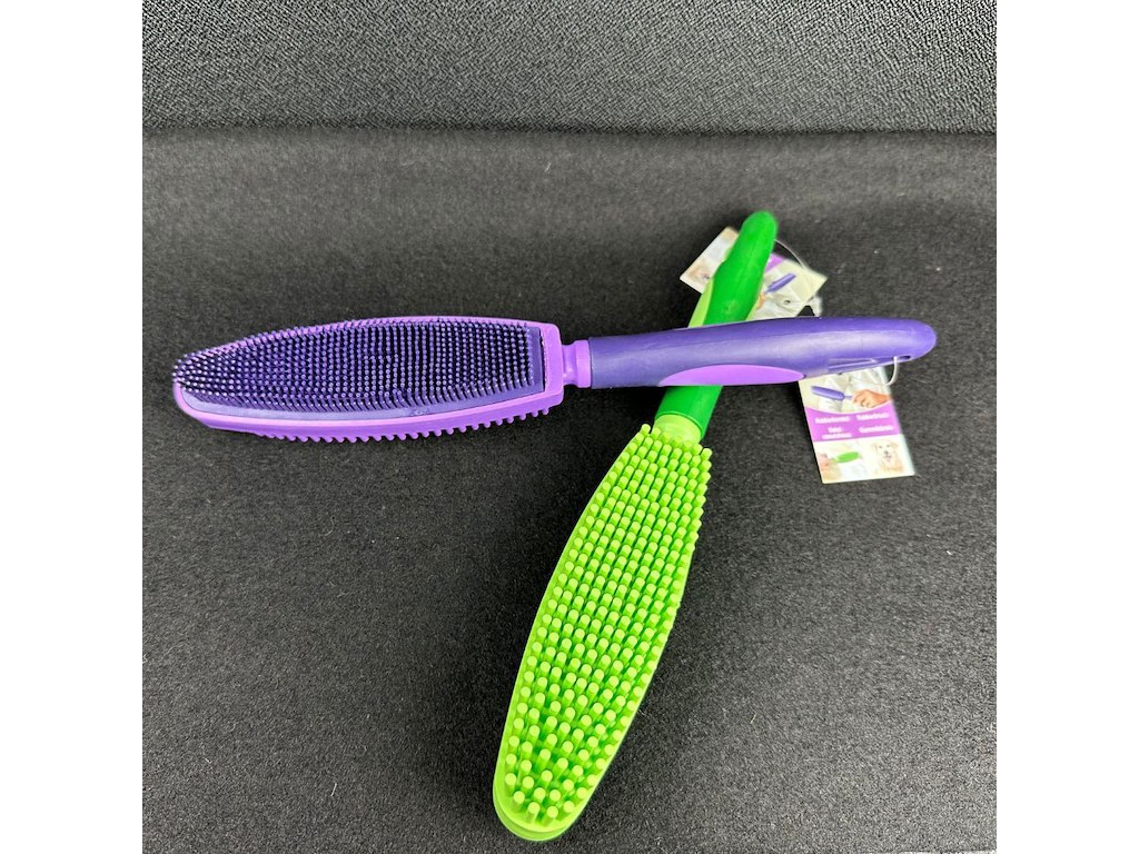 Håndbørste i gummi