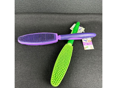 Håndbørste i gummi