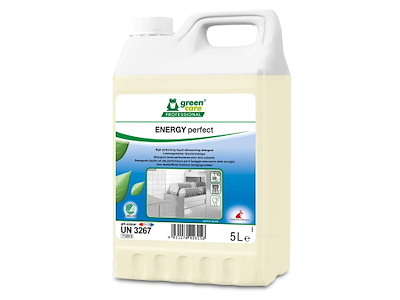 Maskinopvask Flydende Energy Perfect 5ltr Svanemærket uden Klor Blødt/Middel