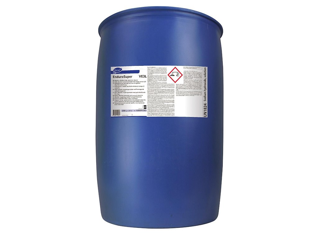Skumrengøring alkalisk EnduroSuper VE3L til levnedsmiddelindustri 220 kg