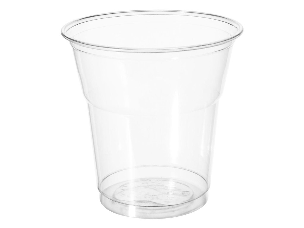 Plastglas 20 cl Ø78x78 mm Enkeltpakket PET Klar