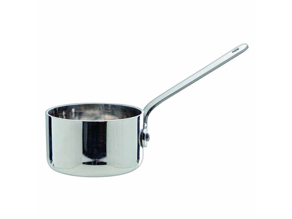Saucegryde Mini Ø5 cm med hank Rustfri stål