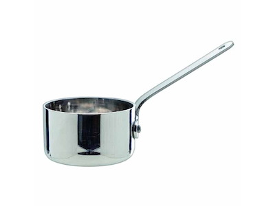 Saucegryde Mini Ø5 cm med hank Rustfri stål