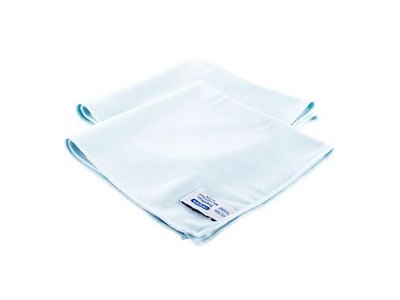Microfiberklud Ultra Shine 40x40cm Svanemærket blå til glasrengøring