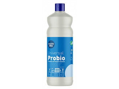 Universalrengøring Kiilto Pro Universal Probio 1ltr RHDPE Svanemærket Probiotisk