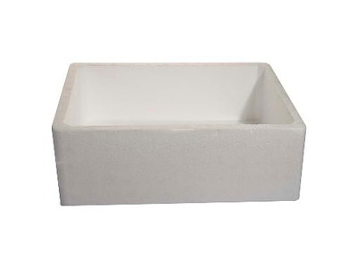 Termokasse 11 ltr 1/2 GN 40x30x14 cm EPS Hvid Låg på 9298