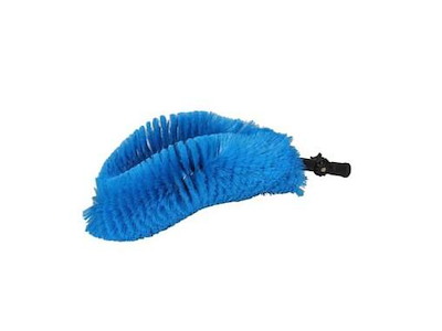 Børste Flex Blød Blå til Udvendig rengøring af rør