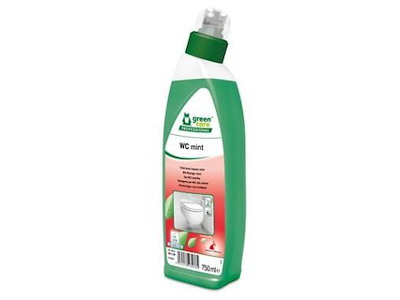 Toiletrens Flydende WC Mint 750ml Ecolabel med Farve/Parfume Grøn Surt