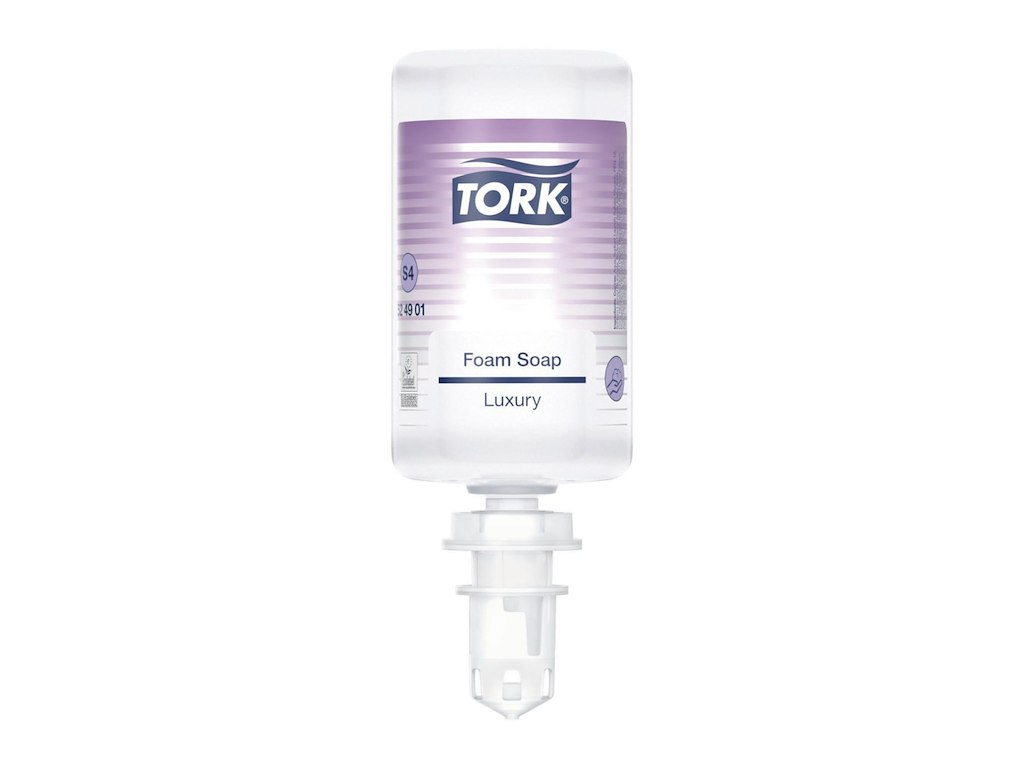 Skumsæbe Tork Luksus 1000ml Ecolabel med Parfume Klar til S4 dispenser
