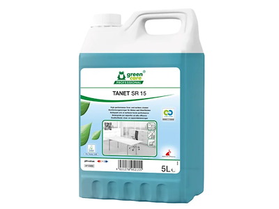 Universalrengøring TANET SR15 Stribefri med Parfume 5 ltr Blå