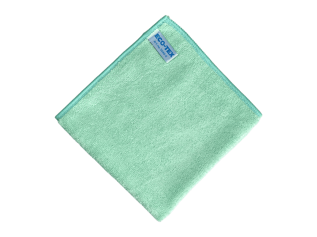 MEMSA PRO Microfiberklud 40x40 cm ECO-TEX SOFT - Grøn