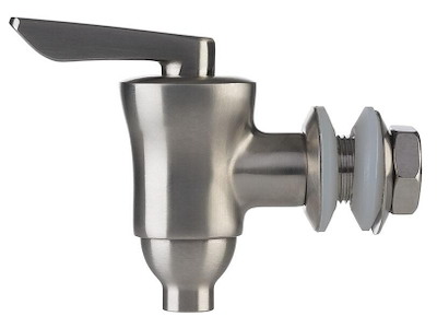 Taphane Til Glasbeholder L6xB5.5xH6.5cm Rustfri Stål