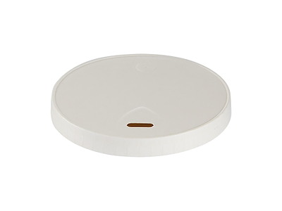 Drikkelåg Pap Ø90xH16mm Til Kaffebæger Hvid