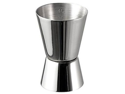 Jigger Dobbelt 2/4 CL Rustfri stål