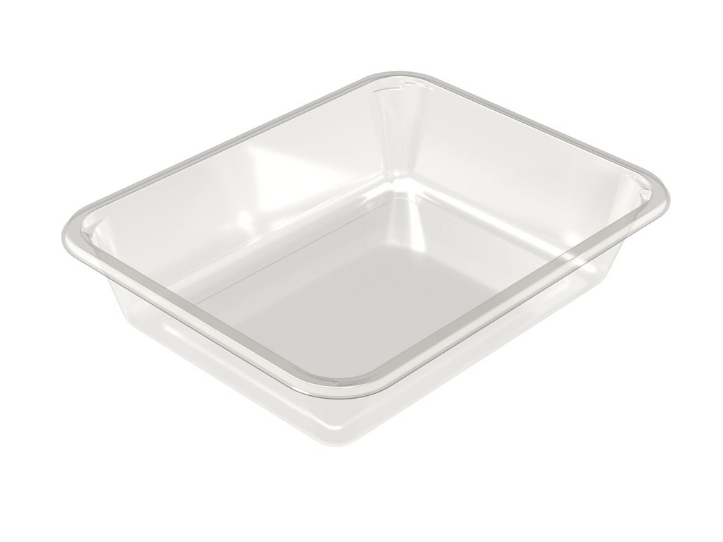 Bakke 1-rum 2227-1D 1415ml L227xB178xH50mm APET klar