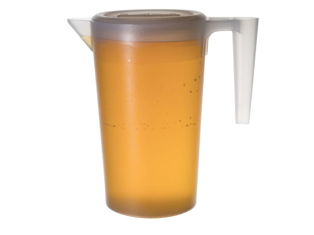 Kande 2 ltr med Hank med Låg Transparent