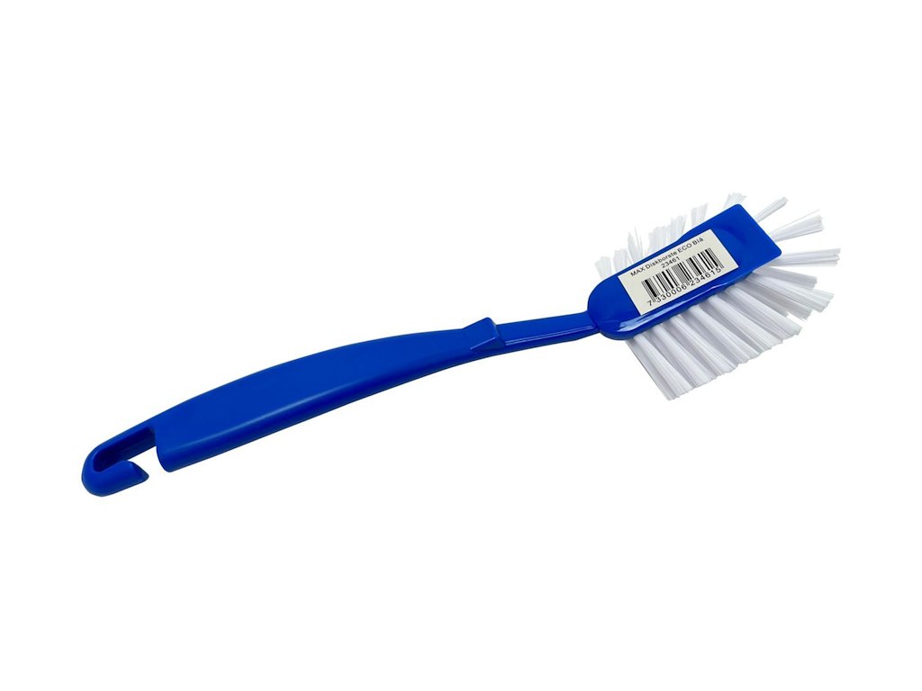Opvaskebørste Blød/Medium Max Eco 24cm PET/RPBT med Skrabekant Blå