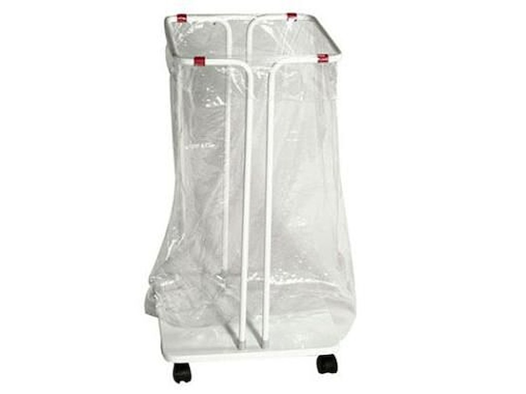 Sæk 120ltr B760xL1030mm 20my Varmtvandsopløselig Klar