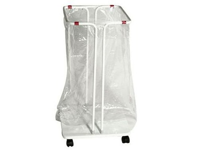 Sæk 120ltr B760xL1030mm 20my Varmtvandsopløselig Klar