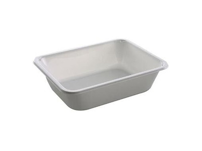 Bakke 1-rum 2227-1F 1660 ml 227x178x60 mm CPET hvid