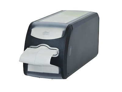 Dispenser Tork Xpressnap N14 desk model APS plast Sort