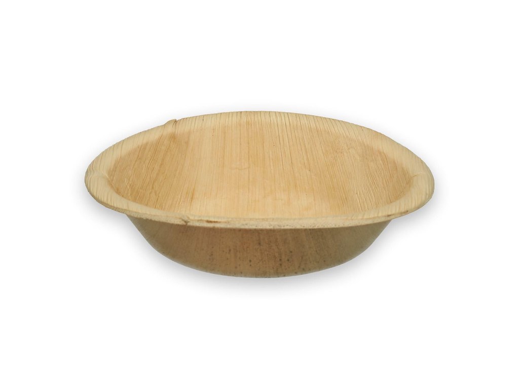 Skål Verive palmeblad rund 40 ml Ø6xH2cm natur