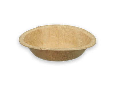 Skål Verive palmeblad rund 40 ml Ø6xH2cm natur