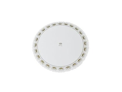 Kagepap Ø245 mm Lakeret med Guldtryk