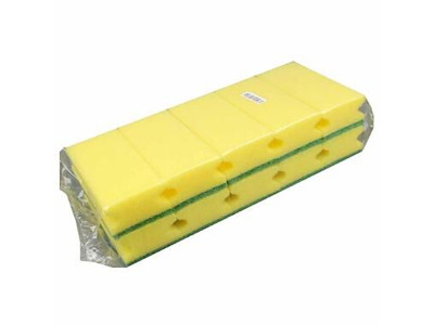 ​​​​​​​Skuresvamp L150xB70xH45mm med Håndgreb Grøn