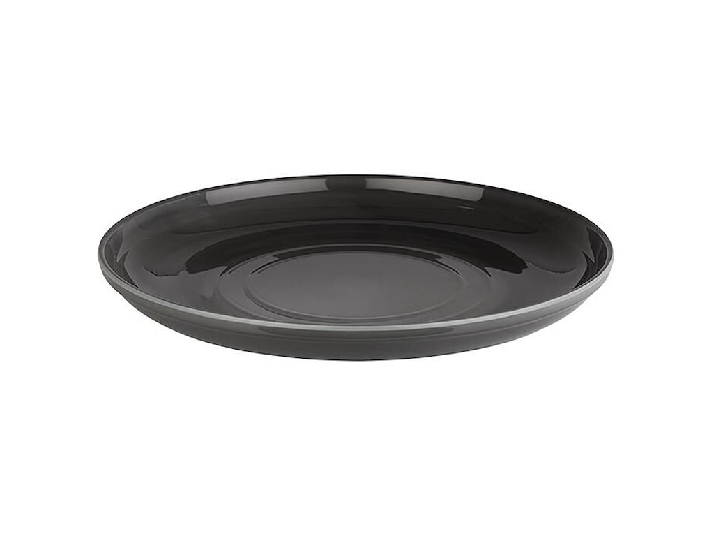Serveringsfad Emma Ø32x3.5cm melamin grå