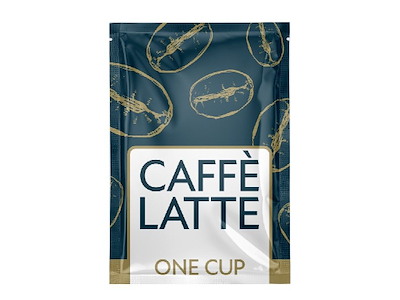 Kaffe Wonderful Caffe Latte 18g/brev cremet frysetørret instant