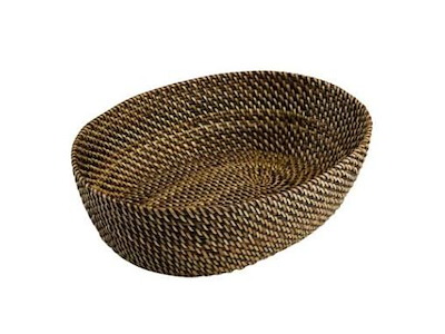 Brødkurv Bastian 29.5x23x7 cm Oval Nitoflet Lys/Mørk