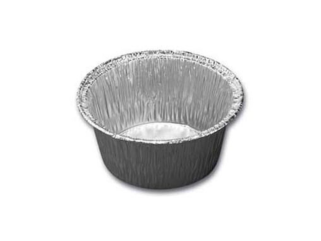 Alubakke 106 ml Ø80x35 mm Rund